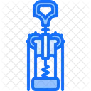 Corkscrew Cork Bottle Icon