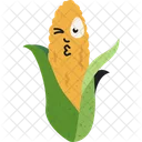 Corn Veggies Vegetarian Icon