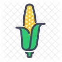 Corn American Staple Icon