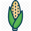 Cornm Corn Farming Icon