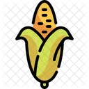 Corn Cereal Healthy Food Icon