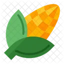 Corn Health Vegetarian Icon