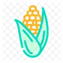 Corn Biogas Energy Icon