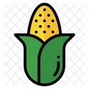 Corn Organic Vegetable Icon