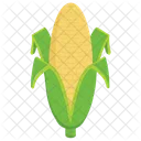 Corn Cob Healthy Food Corn Stick Icon