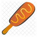 Corn dog  Icon