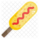 Bbq Hotdog Fast Food Junk Food Icon