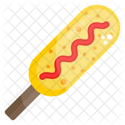 Corn Dog  Icon