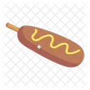 Hot Dog Corn Dog Edible Icon