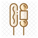 Corn Dog  Icon
