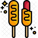 Corn Dog  Icon