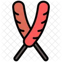 Corn Dog  Icon