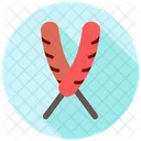 Corn Dog Fast Food Food Icon