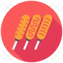 Corn Dog Fast Food Food Icon