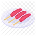 Sausages Corn Dogs Food Icon