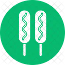 Fast Food Junk Food Sausages Icon