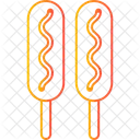 Fast Food Junk Food Sausages Icon