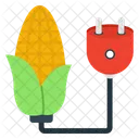 Corn Natural Energy Power Electricity Icon