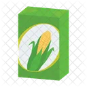 Corn Package Cereals Food Icon