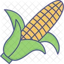 Corncob Crop Pumpkin Icon