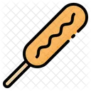 Corndog Hotdog Sausage Icon