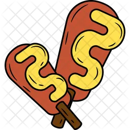 Corndog  Icon