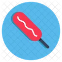 Corndog Food Sausage Corn Icon