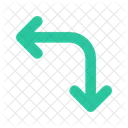 Corner arrow  Icon