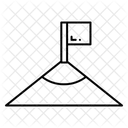 Corner Flag  Icon