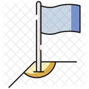 Corner flag  Icon