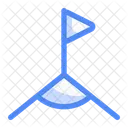 Corner Flag Flag Football Icon