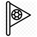 Corner Flag Flag Football Icon