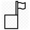 Corner flag  Icon