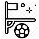 Corner Flag  Icon