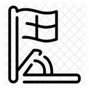Corner Flag  Icon
