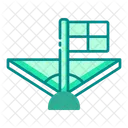 Corner Flag Flag Football Icon