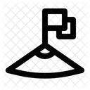 Corner Arrow Football Icon