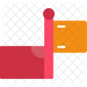 Corner Flag Football Icon