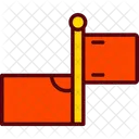 Corner Flag Football Icon