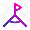 Corner Soccer Field Football Flag Icon