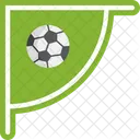 Corner Soccer Football Icon