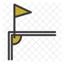 Corner Kick Football Soccer Icon