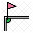 Corner Kick Football Soccer Icon
