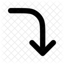Corner Right Down Icon