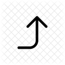 Corner up  Icon