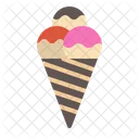 Glace Creme Cornet Icon