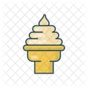 Cornet Glace Creme Icon