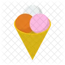 Cornet de glace  Icône