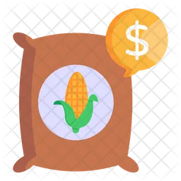 Cornflour Price  Icon