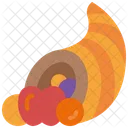 Cornucopia Basket Thanksgiving Icon